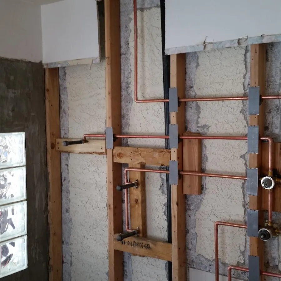 Copper pipe installation for Burst Pipe Repair in Whitpain